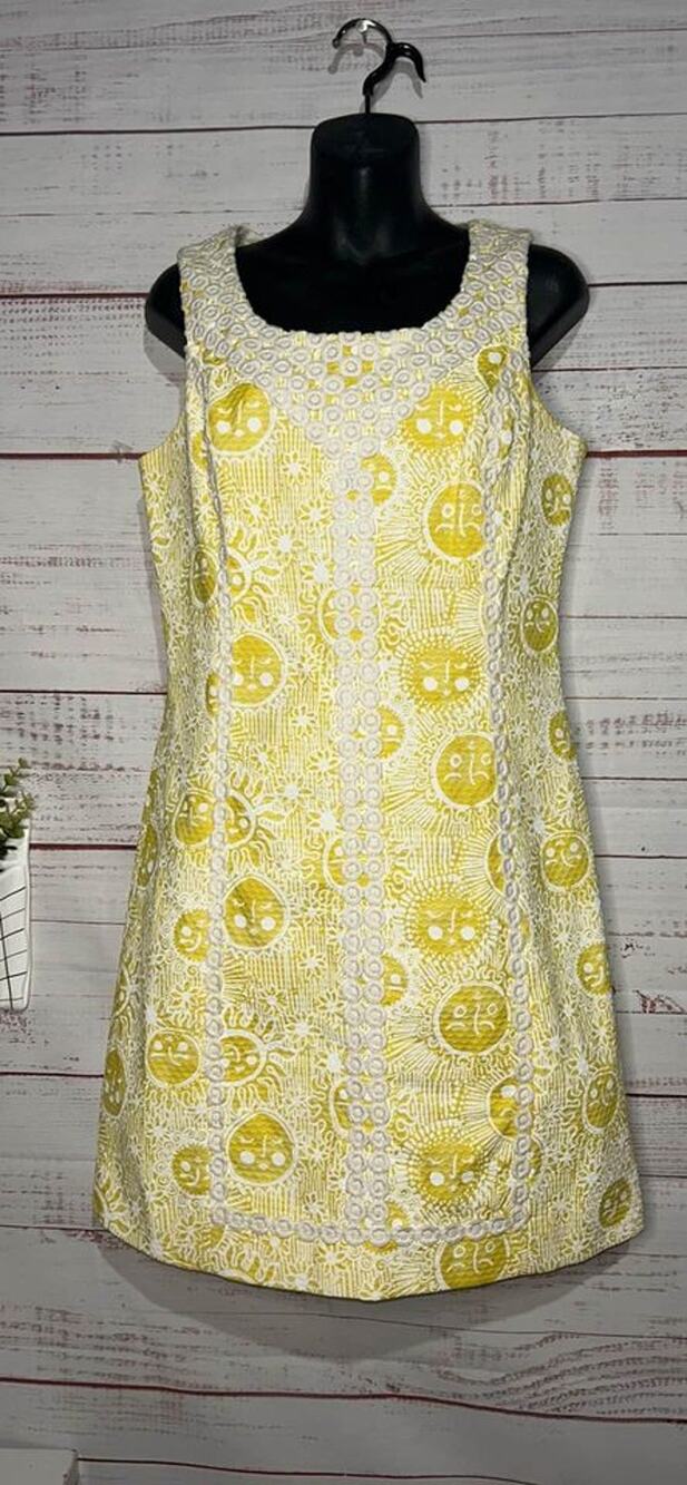 Lily Pulitzer Women’s McFarlane Sun Print Dress Size 8